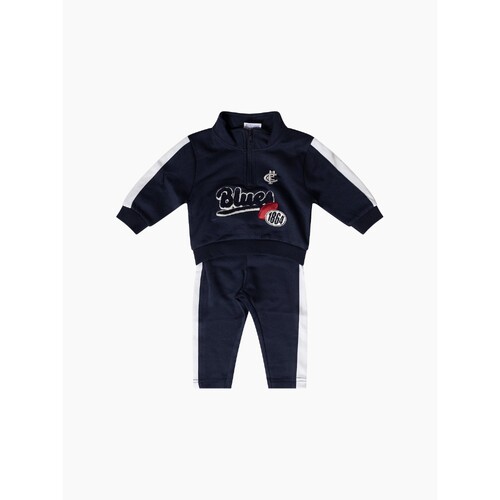 Carlton Blues  Baby 1/4 Zip Tracksuit Set 