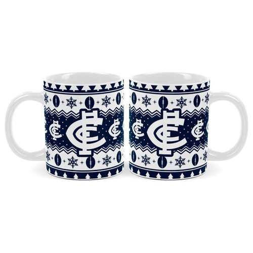 Carlton Blues Christmas Coffee Mug