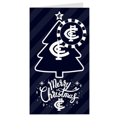 Carlton Blues Christmas Card