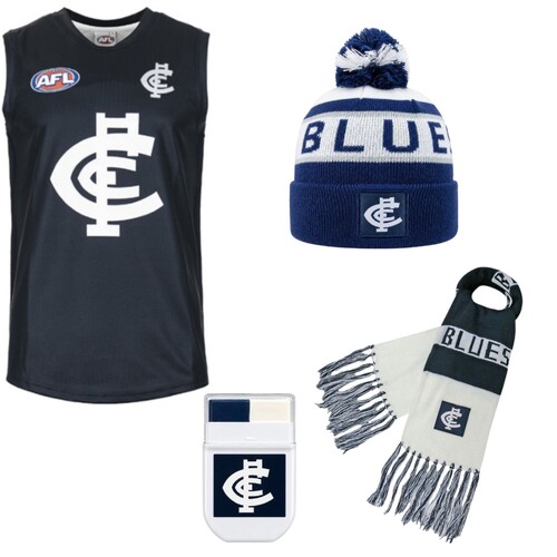 Carlton Blues Youths Super Fan Bundle