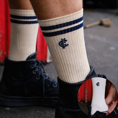 Carlton Blues Sneaker Socks 2 Pack Gift Box