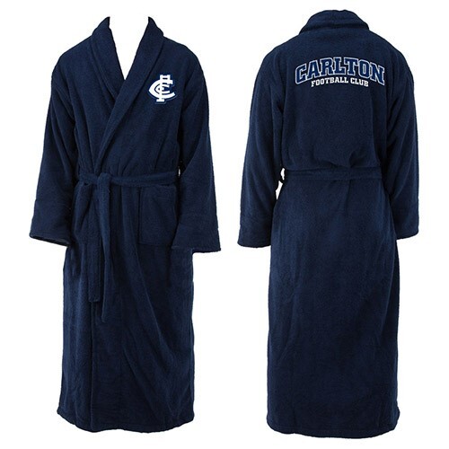 Carlton Blues Adults Dressing Gown