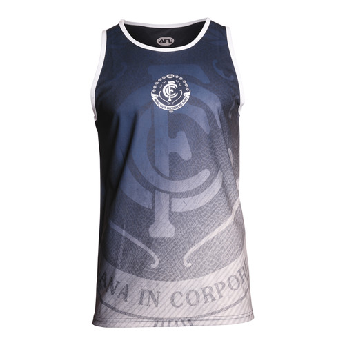 Carlton Blues Youths Premium Singlet