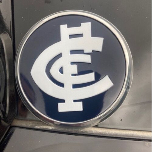 Carlton Blues 3D Chrome Supporter Emblem