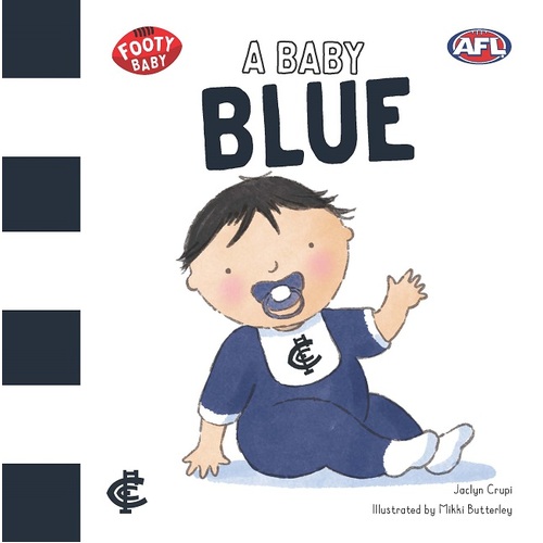 AFL Footy Baby Book - A Baby Blue