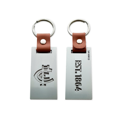 Carlton Blues Secondary Logo Key Ring