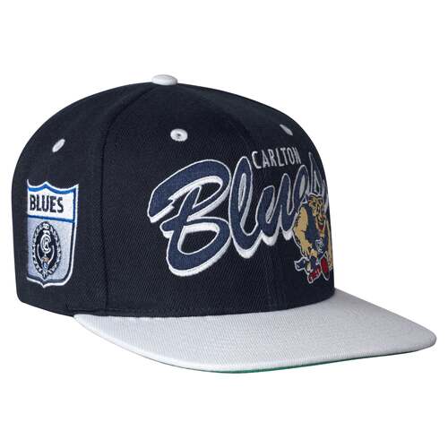Carlton Blues Adults Throwback 90's Cap