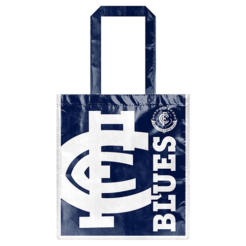 Carlton Blues Laminated Shopping Bag