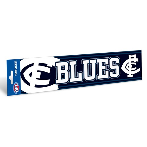 Carlton Blues Bumper Sticker