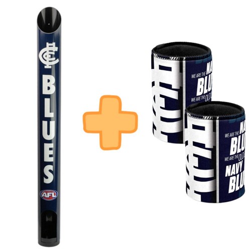 Carlton Blues Stubby Holder Dispenser Bonus Pack