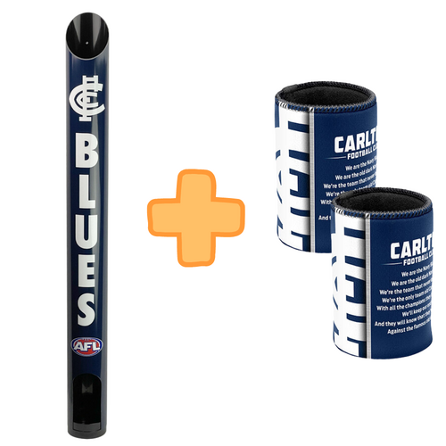 Carlton Blues Stubby Holder Dispenser Bonus Pack