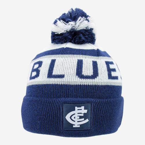 Carlton Blues Youths Bar Beanie