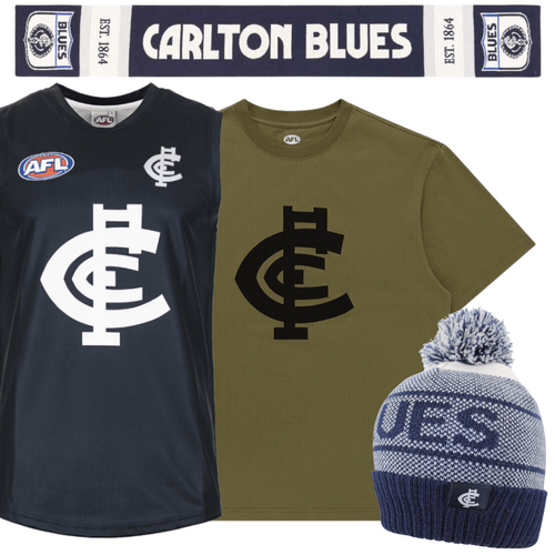 Carlton Blues Deluxe Super Fan Bundle
