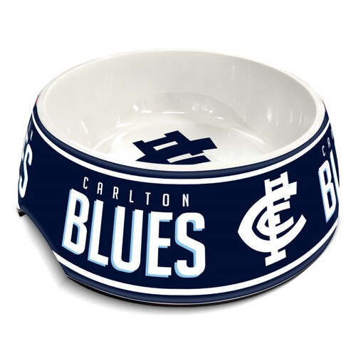 Carlton Blues Dog Bowl
