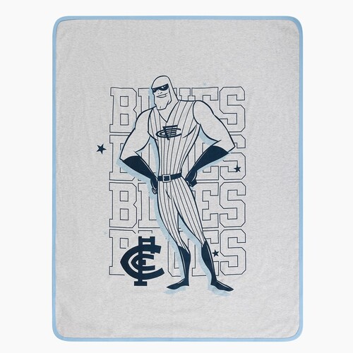 Carlton Blues Baby Play Blanket Members Only