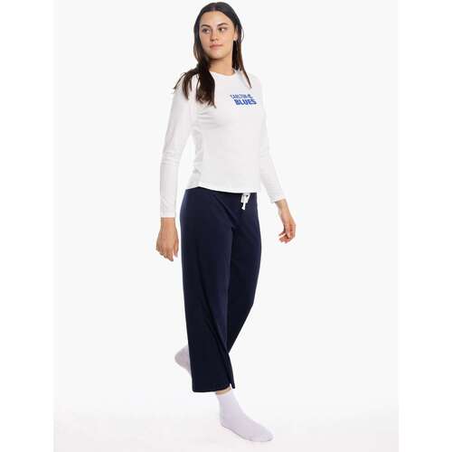 Carlton Blues Womens Long Sleeve PJ Set
