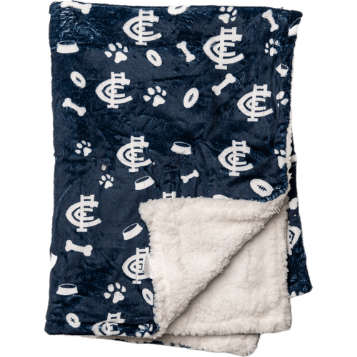 Carlton Blues Dog Blanket