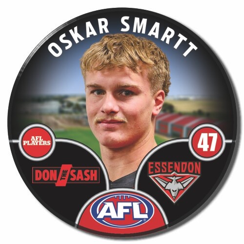 Essendon Bombers 2025 Player Pin Badge - SMARTT