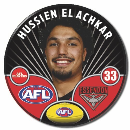 Essendon Bombers 2026 Player Pin Badge - EL ACHKAR