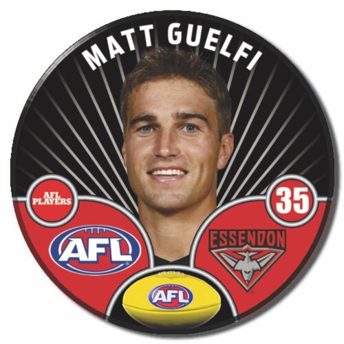 Essendon Bombers 2026 Player Pin Badge - GUELFI