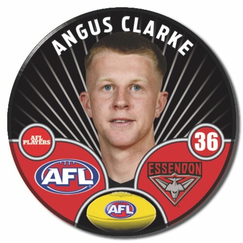 Essendon Bombers 2026 Player Pin Badge - CLARKE