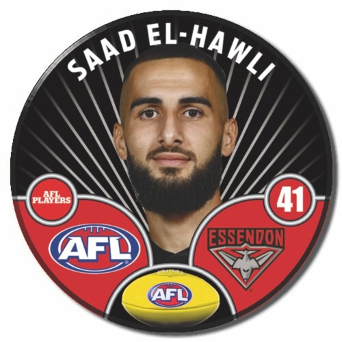 Essendon Bombers 2026 Player Pin Badge - EL-HAWLI