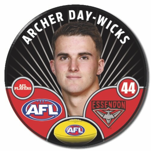 Essendon Bombers 2026 Player Pin Badge - DAY-WICKS