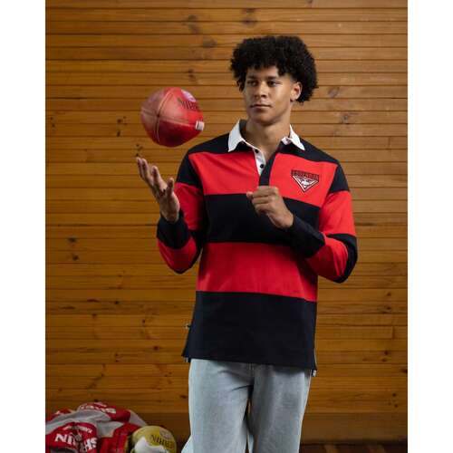 Essendon Bombers Mens Supporter Rugby Top