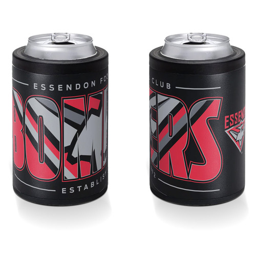 Essendon Bombers Insulated S/Steel Stubby Holder