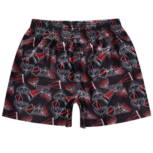Essendon Bombers Adults Satin Boxer Shorts