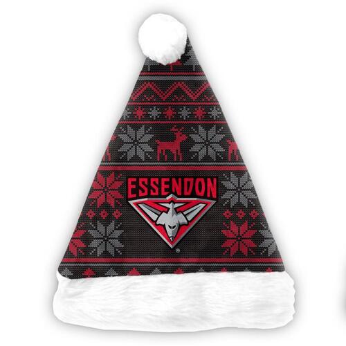 Essendon Bombers Xmas Santa Hat