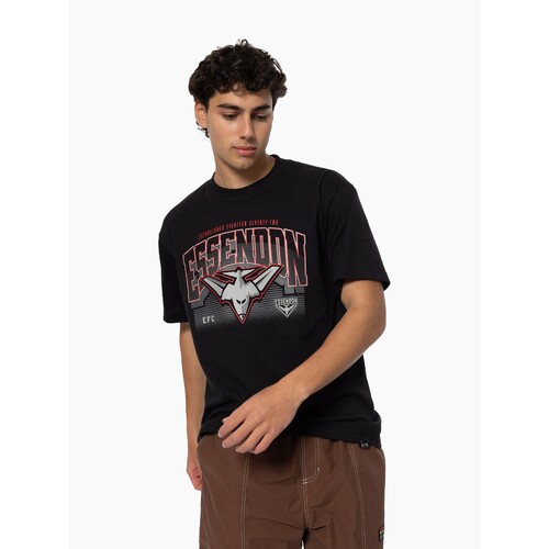 Essendon Bombers Mens Wordmark Tee