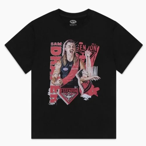 Essendon Bombers Youths Landmark Tee - Draper