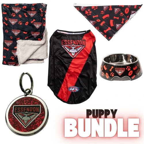 Essendon Bombers Puppy Bundle