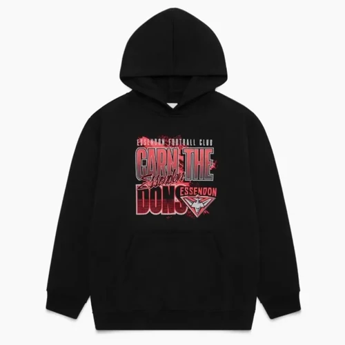 Essendon Bombers Youth Carn Graphic Hood