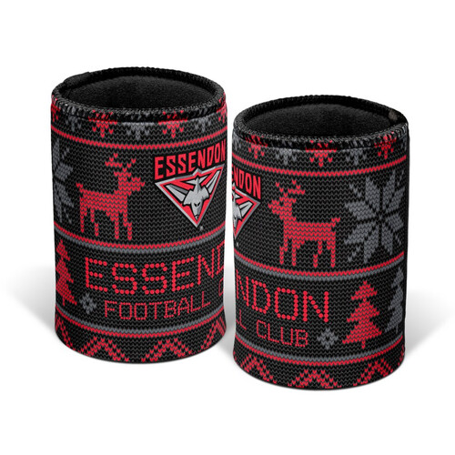 Essendon Bombers Xmas Stubby Holder