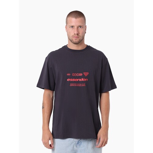 Essendon Bombers Mens Lifestyle Vintage Tee 