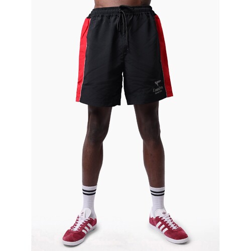 Essendon Bombers Mens Multi Logo Shorts 
