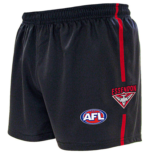 Essendon Bombers Mens Logo Footy Shorts