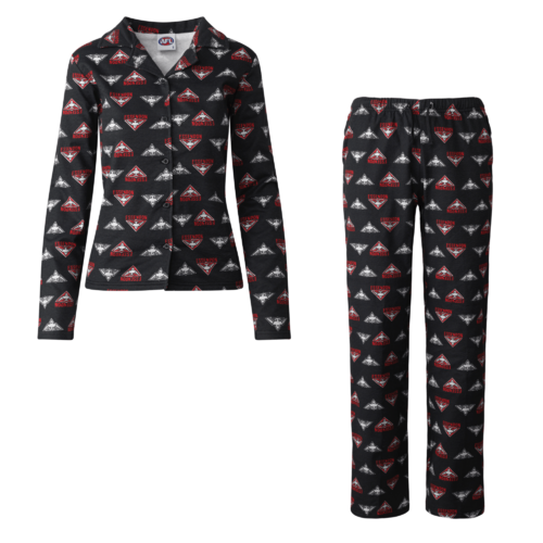 Essendon Bombers Womens Flannelette PJ Sets