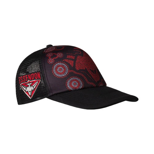 Essendon Bombers Adults Indigenous Trucker Cap