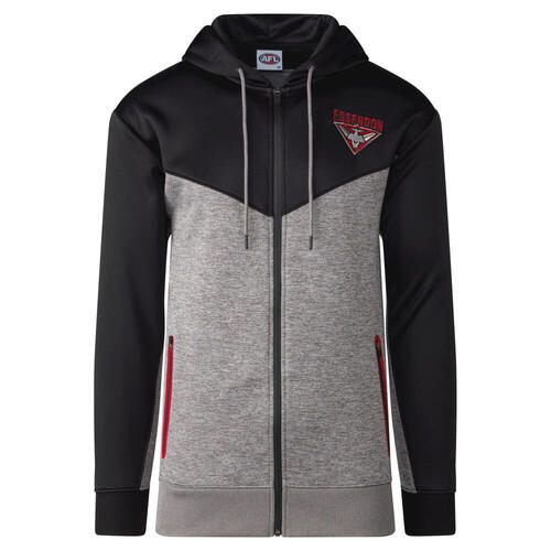 Essendon Bombers Mens Premium Zipped Hood