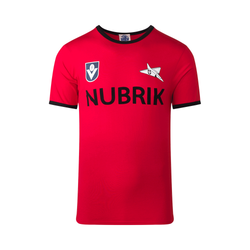 Essendon Bombers Mens NUBRIK Red Throwback Tee