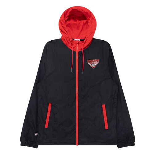 Essendon Bombers Mens Windbreaker Zip Jacket