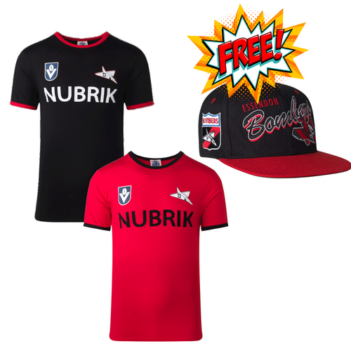 Essendon Bombers Throwback Tees Bonus Pack