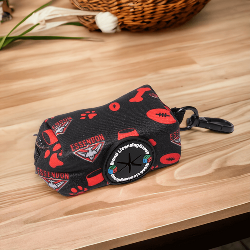 Essendon Bombers Dog Poop Bag Holder