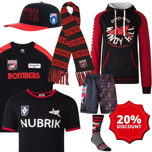 Essendon Bombers Throwback Value Bundle