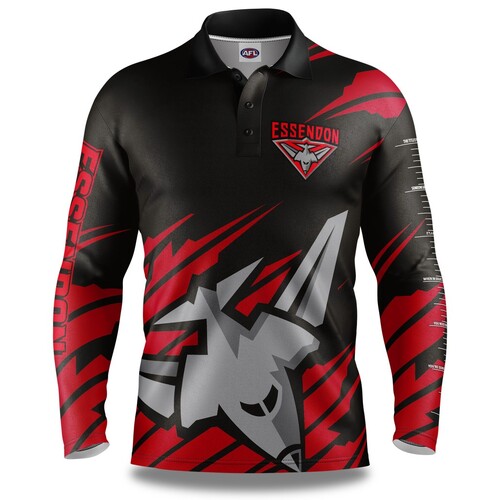 Essendon Bombers Ignition Adults Fishing Shirt