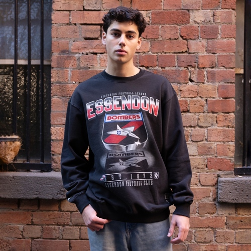 Essendon Bombers Mitchell & Ness Shield Crew