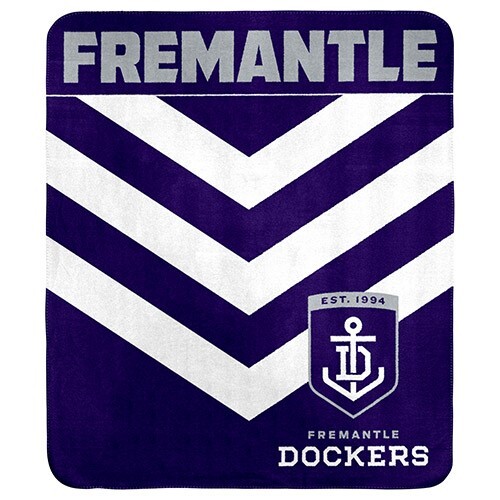 Fremantle Dockers Polar Fleece Rug